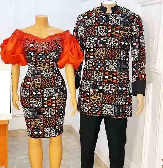 Matching Outfits for African Couples