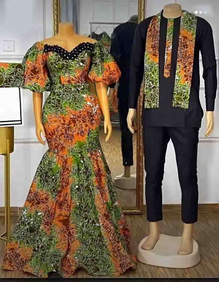 Matching Outfits for African Couples