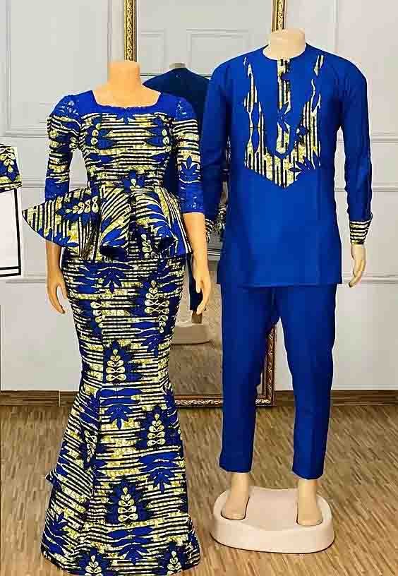 Matching Outfits for African Couples