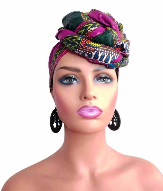 Beautiful Ways To Tie Your Ankara Head Wrap