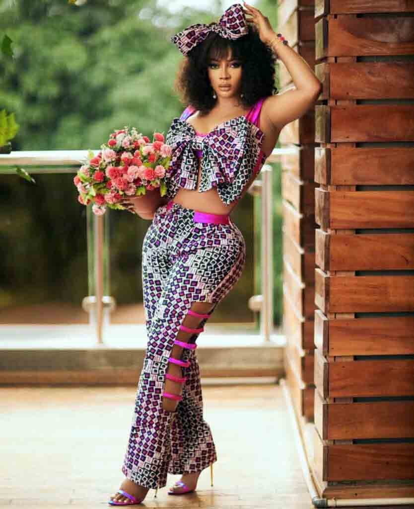 Toke Makinwa Rocking Ankara