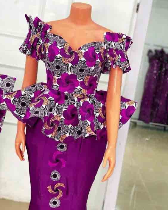 Ankara Native Wears In Western Fashion 