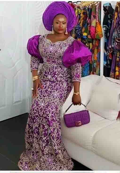 Lace Styles For Traditional Marriage 