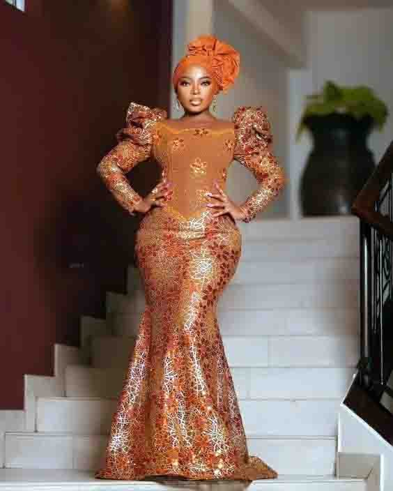 Lace Styles For Traditional Marriage 