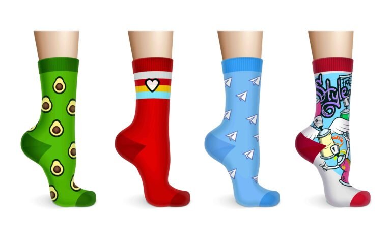 Rock Patterned Socks with Confidence and Flair