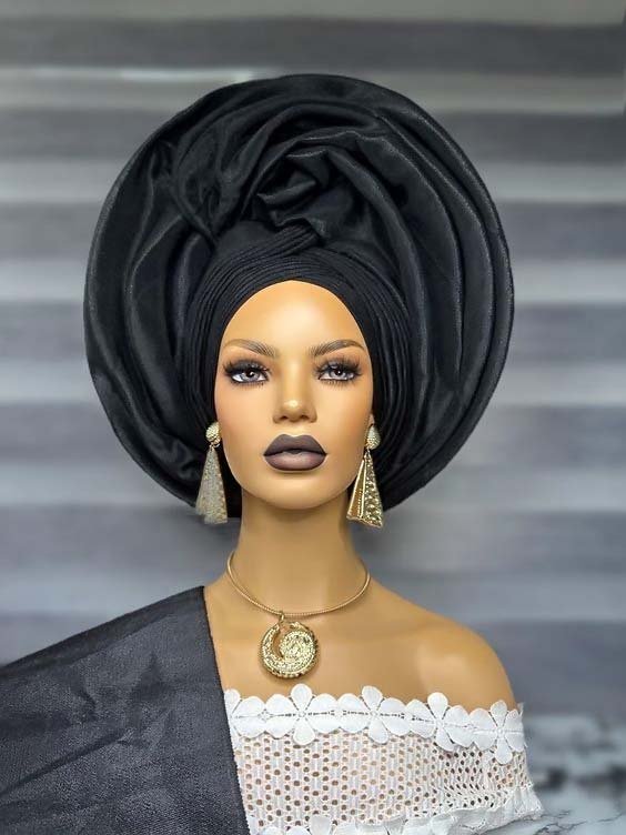 bow gele styles